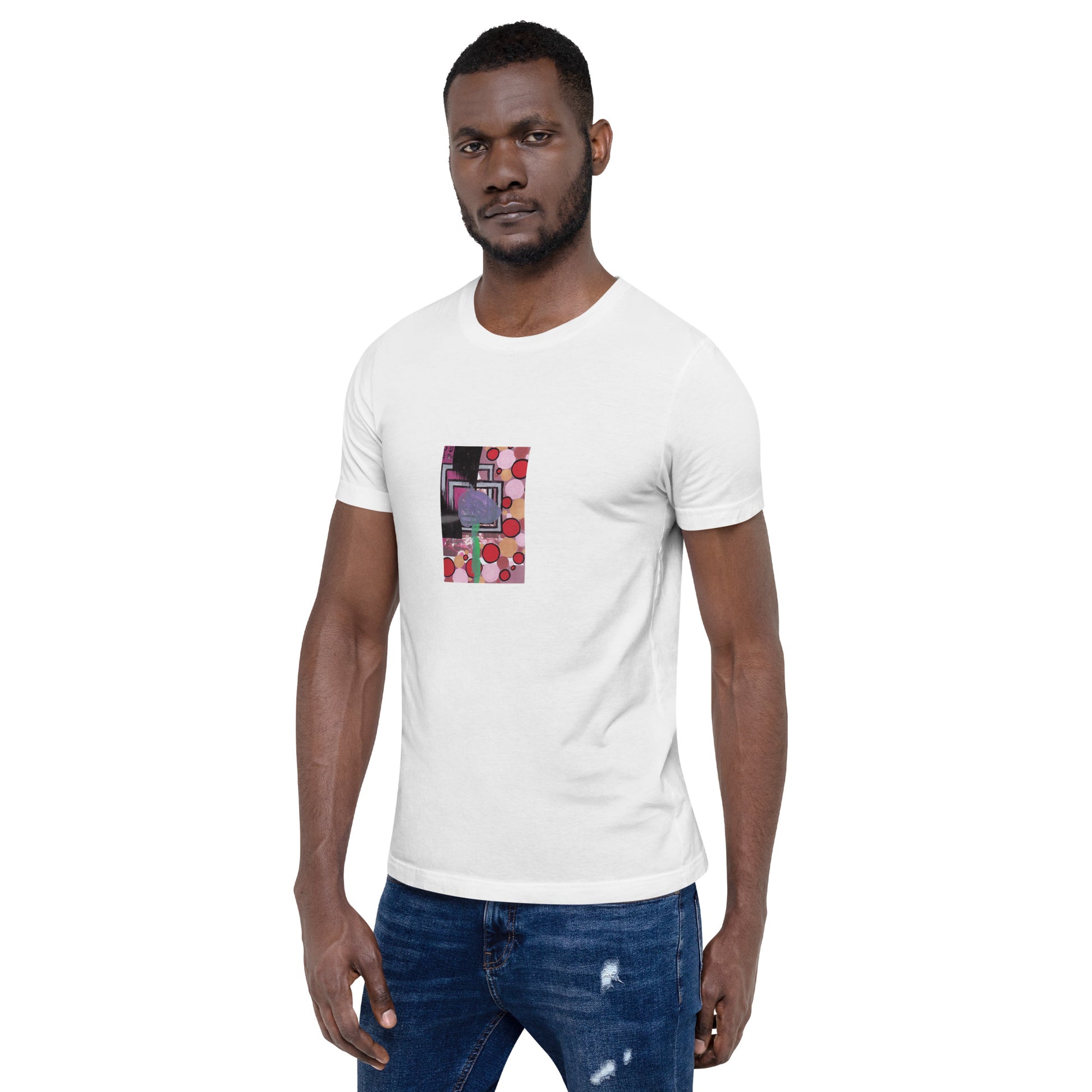 Beach Floral Unisex t-shirt The DEEP Store White XS