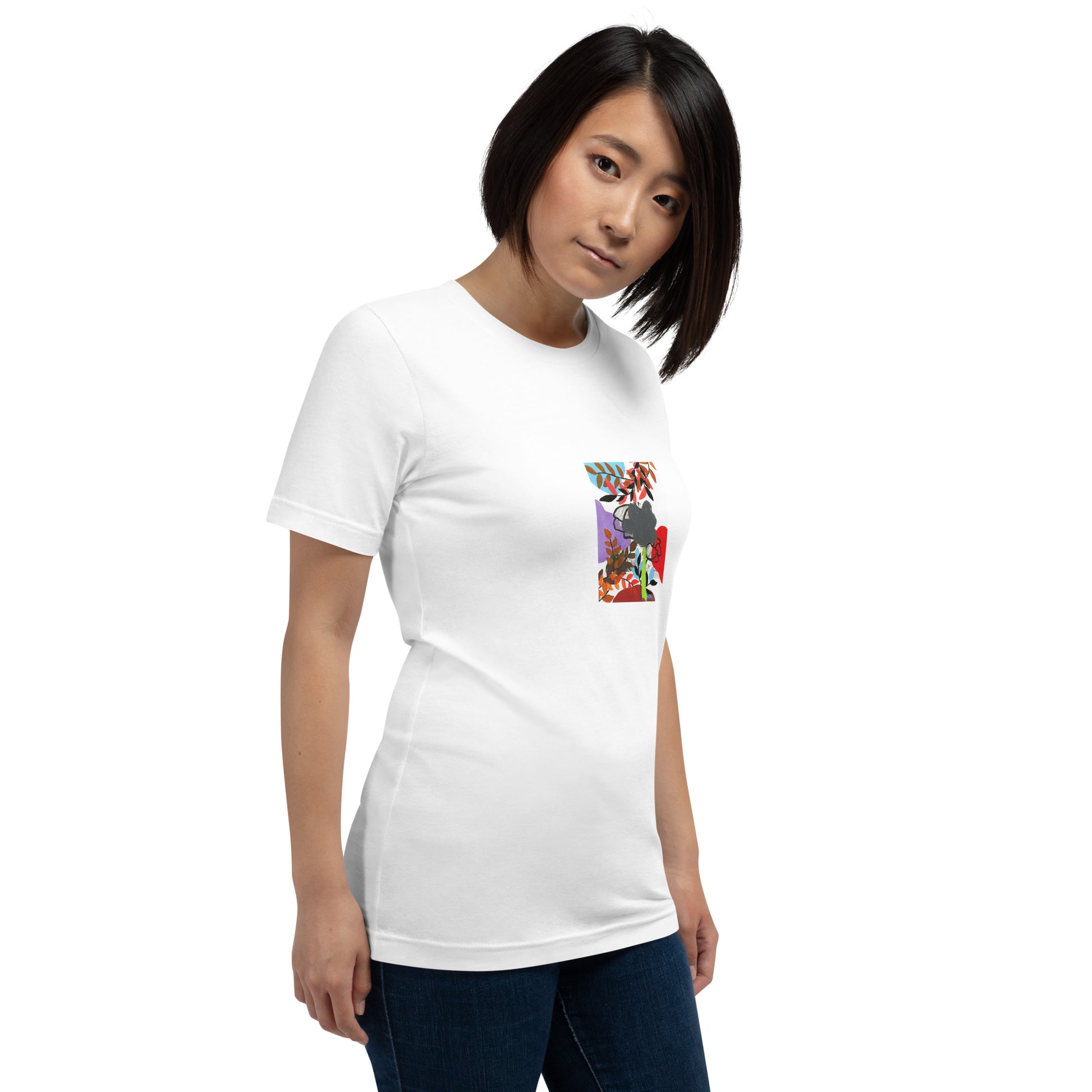 Pike Floral Unisex t-shirt The DEEP Store
