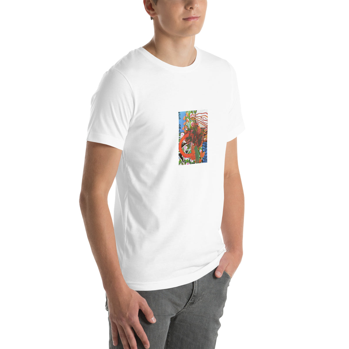 Nicole Flower Unisex T-Shirt - Supports cat rescue The DEEP Store