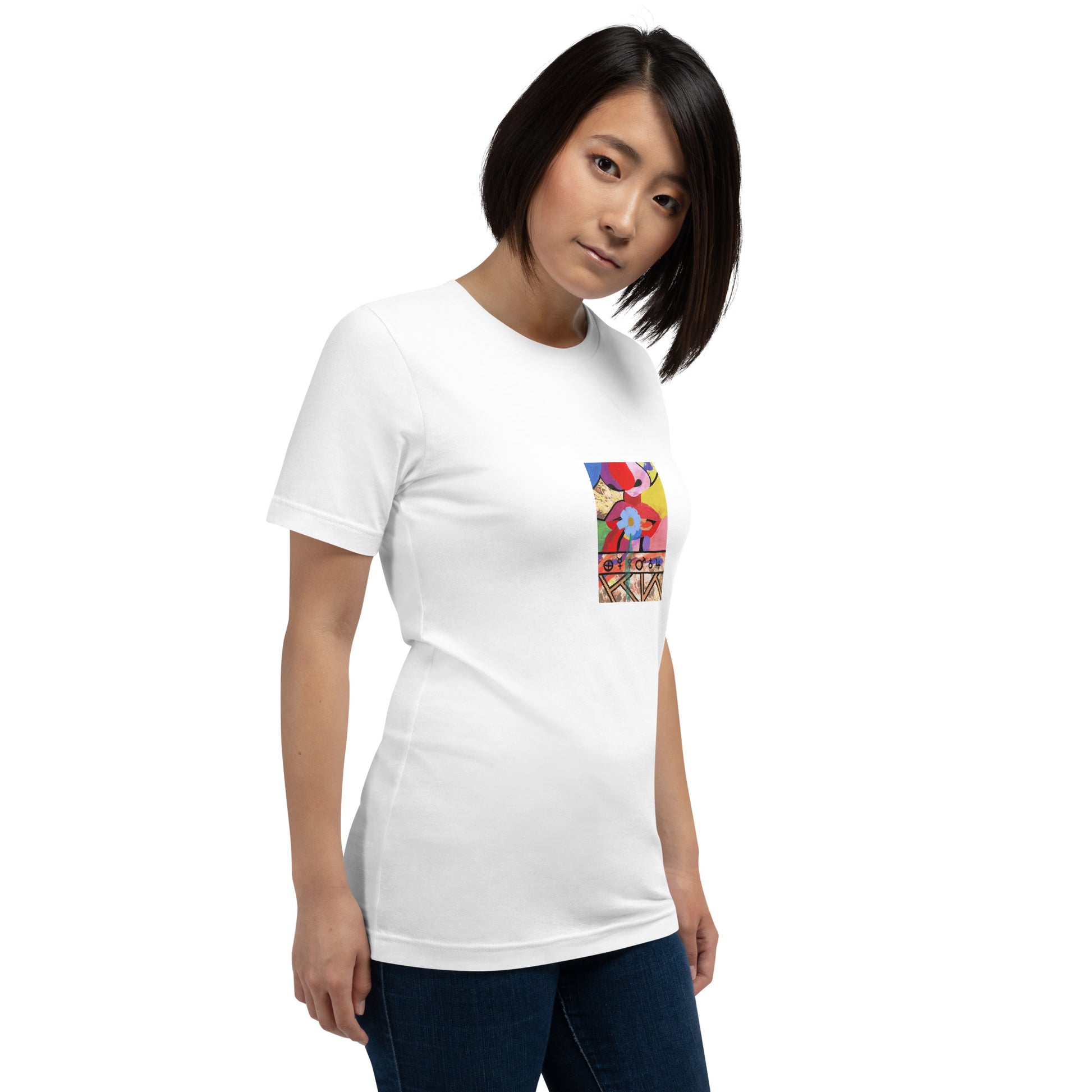 Thorniley Floral Unisex t-shirt The DEEP Store