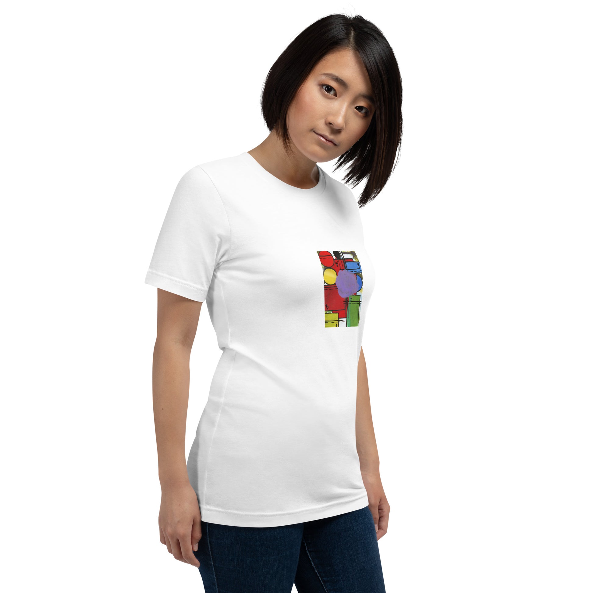 Curtis Floral Unisex t-shirt The DEEP Store