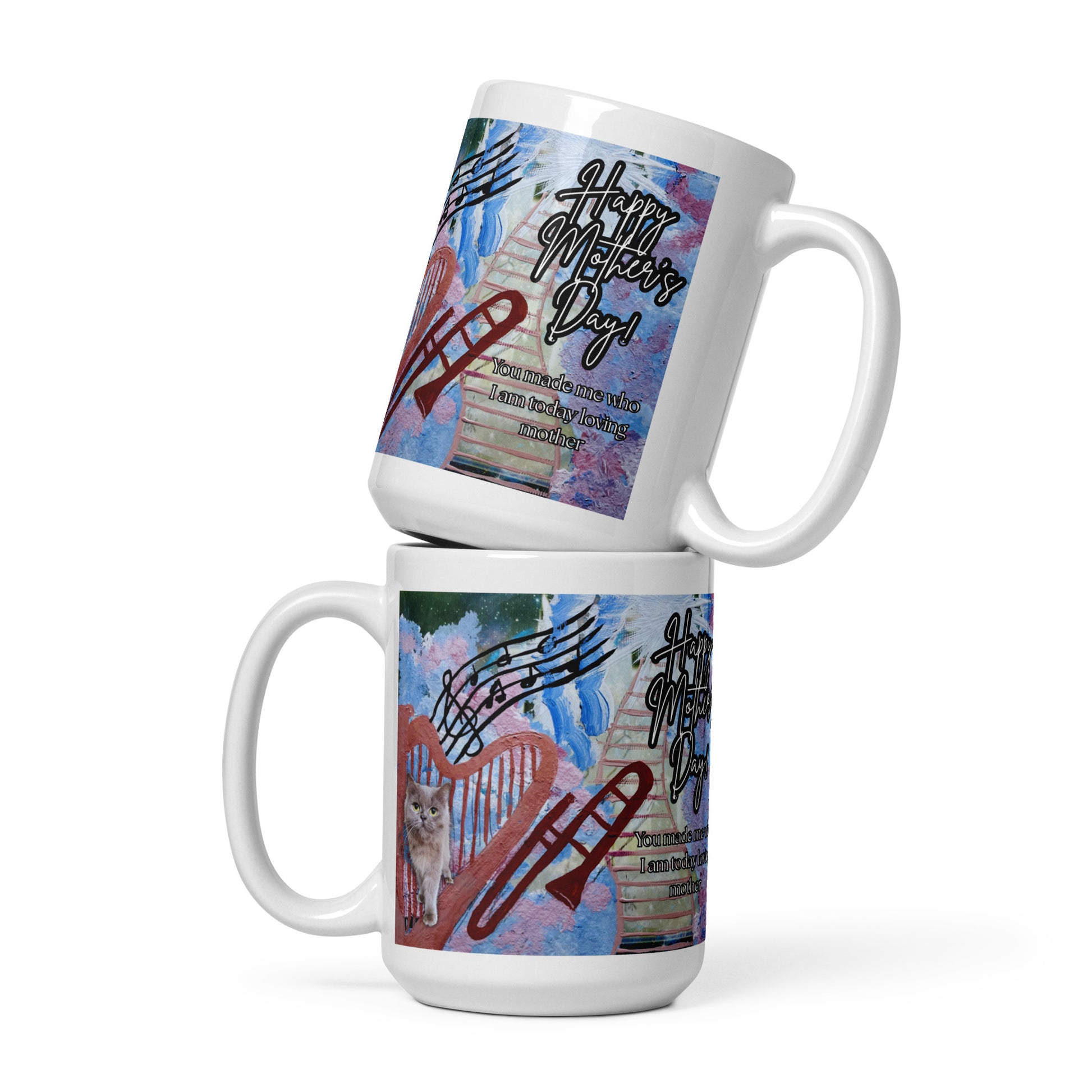 Feel Music Mug - Mother's Day Mug MUG The DEEP Store 15 oz