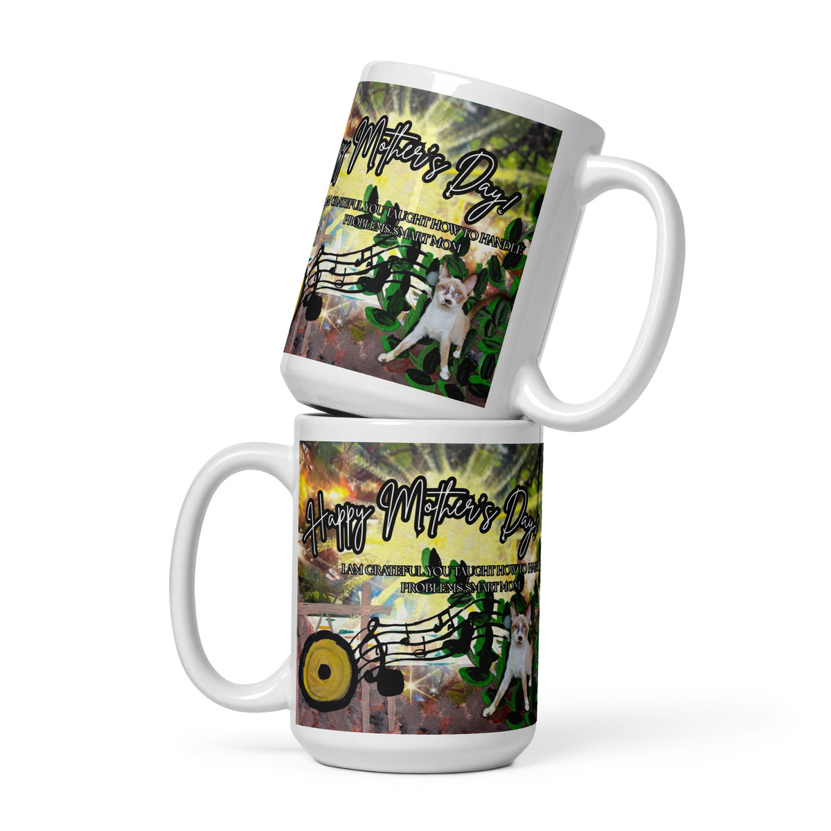 Repeat Cat Mug - Mother's Day Mug MUG The DEEP Store 15 oz