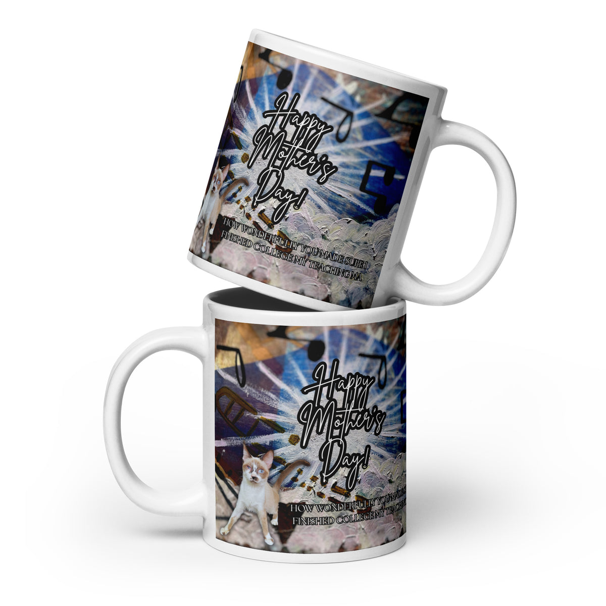 Cat Sound Mug - Mother's Day Mug MUG The DEEP Store 20 oz