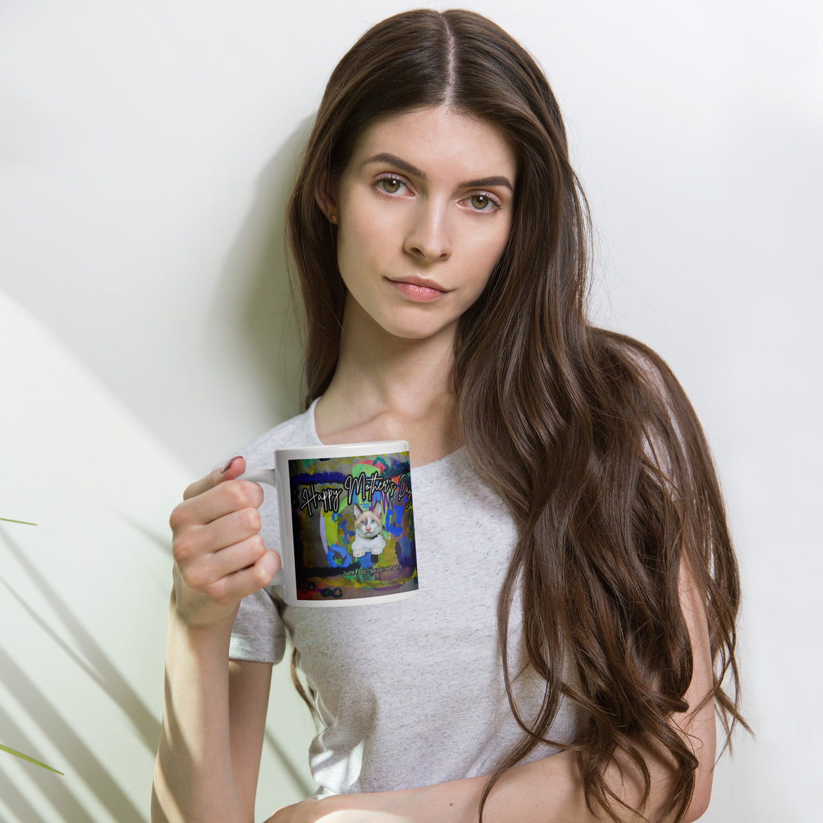 Connect Cat Mug - Mother's Day Mug MUG The DEEP Store