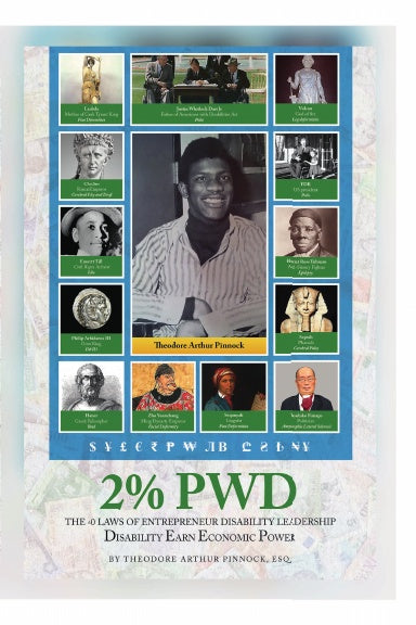 2% PWD: The 40 Laws of Entrepreneur Disability Leadership My Store Default Title
